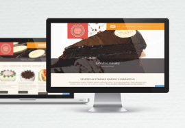 Web stránka Švédske torty