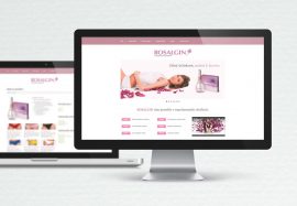 Web stránka Rosalgin.sk