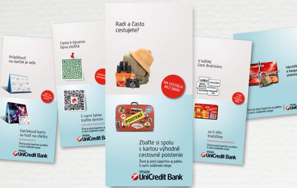 POS materiály Unicredit Bank