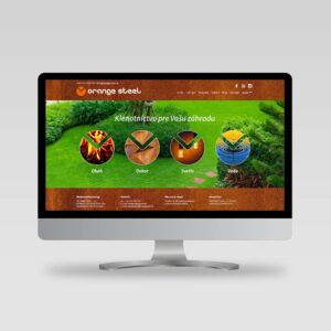 Website-Design ORANGE STEEL